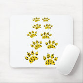 チーター・ポー印刷 マウスパッド (マウス)