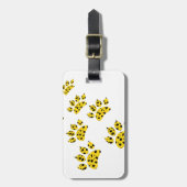 チーター・ポー印刷 ラゲッジタグ (正面縦)