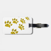 チーター・ポー印刷 ラゲッジタグ (裏面横)