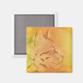 チーター マグネット (正面/裏面)