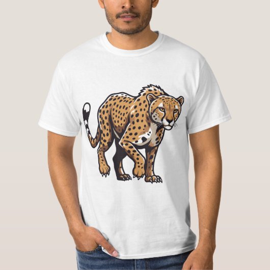 チーター・モード・オン Tシャツ (正面)
