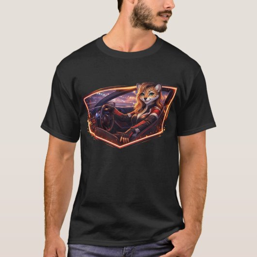 チーター・レーサー Tシャツ (正面)