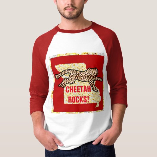 チーター・ロック! Tシャツ (正面)