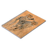 チーター (Acinonyx Jubatus) の走り ノートブック (左側)