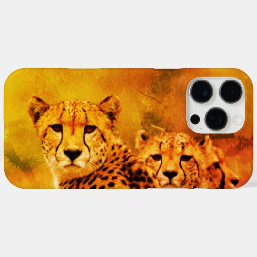 チーター Case-Mate iPhoneケース (裏面 (横))