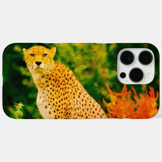 チーター Case-Mate iPhoneケース (裏面 (横))
