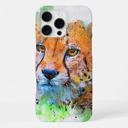 チーター iPhoneケース (裏面)