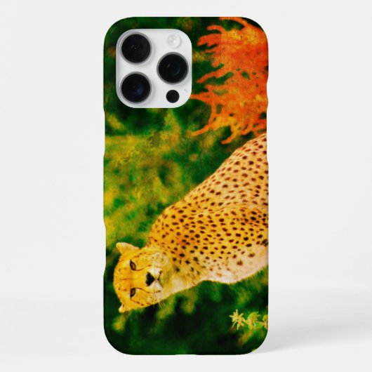 チーター iPhoneケース (裏面)