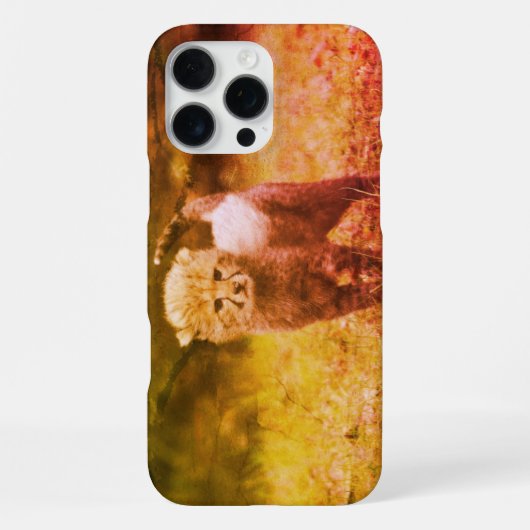 チーター iPhoneケース (裏面)