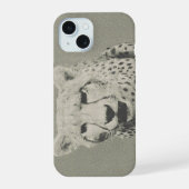 チーター iPhone 15ケース (裏面)