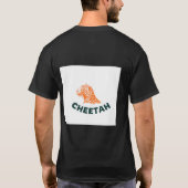 チーターTシャツ Tシャツ (裏面)