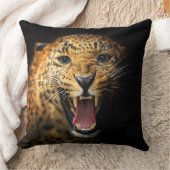 チータ猫の野性生物の装飾用クッション クッション (ブランケット)
