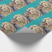 チータ絵画ス ラッピングペーパー (角)