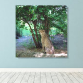 チータ キャンバスプリント (インサイチュ (ウッドフロア))