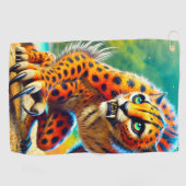 チータ ゴルフタオル (横)