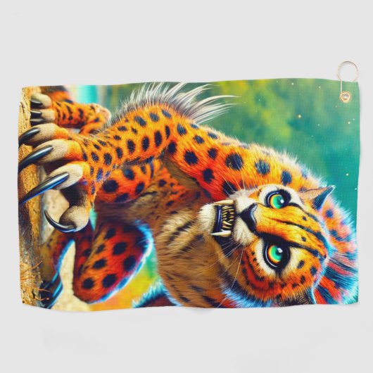 チータ ゴルフタオル (横)