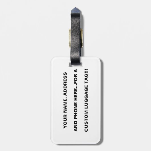 チータ ラゲッジタグ (裏面縦)