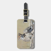 チータ ラゲッジタグ (正面縦)