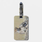 チータ ラゲッジタグ (裏面縦)