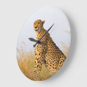 チータ ラージ壁時計 (傾斜)
