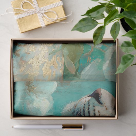 チーテエレガントーとフローラの分離 薄葉紙 (ギフト)