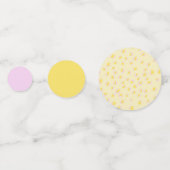 チーテ名門私立校風のープリント コンフェッティ (正面)