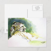 チーテ威厳のあるーハガキ ポストカード (正面/裏面)