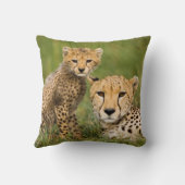 チートカブと草の中の親 クッション (裏面)