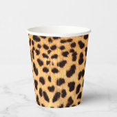 チートスポットパターン金ゴールドブラックID1155 紙コップ (右)