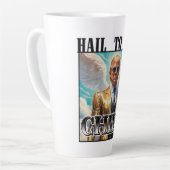 チーフに雹 – Trump 2024 カフェラテマグ (左アングル)
