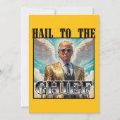 チーフに雹 – Trump 2024 招待状 (正面)