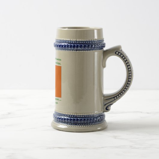 チーフの血が静脈を流れる時もある ウイスキー ビールジョッキ (右)