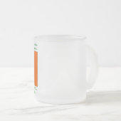 チーフの血が静脈を流れる時もある ウイスキー フロストグラスマグカップ (正面右)