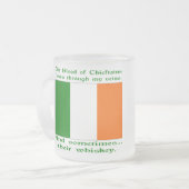 チーフの血が静脈を流れる時もある ウイスキー フロストグラスマグカップ (正面左)