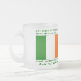 チーフの血が静脈を流れる時もある ウイスキー フロストグラスマグカップ