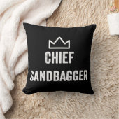 チーフサンドバガーゴルフミームバジュチェスサンドバッグ クッション (ブランケット)
