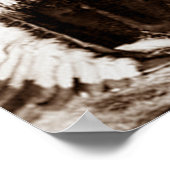 チーフシッティングブルとバッファロービルサーカ1885 ポスター (角)