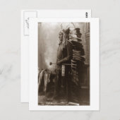 チーフシッティングブル – ヴィンテージ ポストカード (正面/裏面)