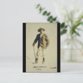 チーフジェロニモスタンディングポートレート1904 ポストカード (スタンド正面)