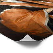 チーフジャスティスジョンジェイポートレート- Gilbert Stuart ポスター (角)