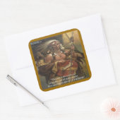 チーフジョセフ&自然引用文ギフトティー&カード スクエアシール (封筒)