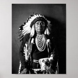 チーフジョセフ – Nez Perce Chief - Circa 1900 ポスター