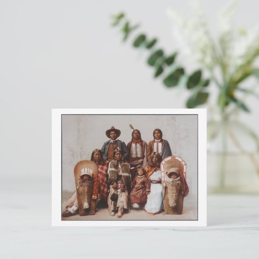 チーフセヴァラファミリーオート1897 ポストカード (スタンド正面)