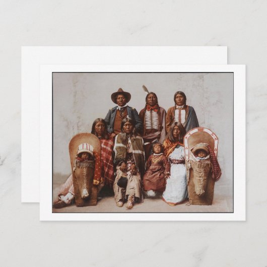 チーフセヴァラファミリーオート1897 ポストカード (正面/裏面)