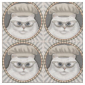 チーフペルシャンキャット ファブリック (クローズアップ)