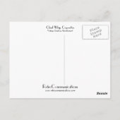 チーフホイップタバコ ポストカード (裏面)