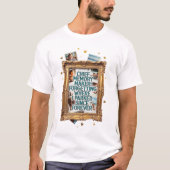 チーフメモリーメーカーTシャツ、置き場所を忘れる Tシャツ (正面)