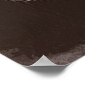 チーフレッドクラウドプリント ポスター (角)