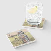 チーフ豊穣の卵 ストーンコースター (横)