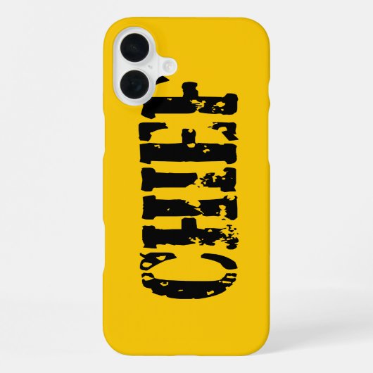 チーフ iPhoneケース (裏面)